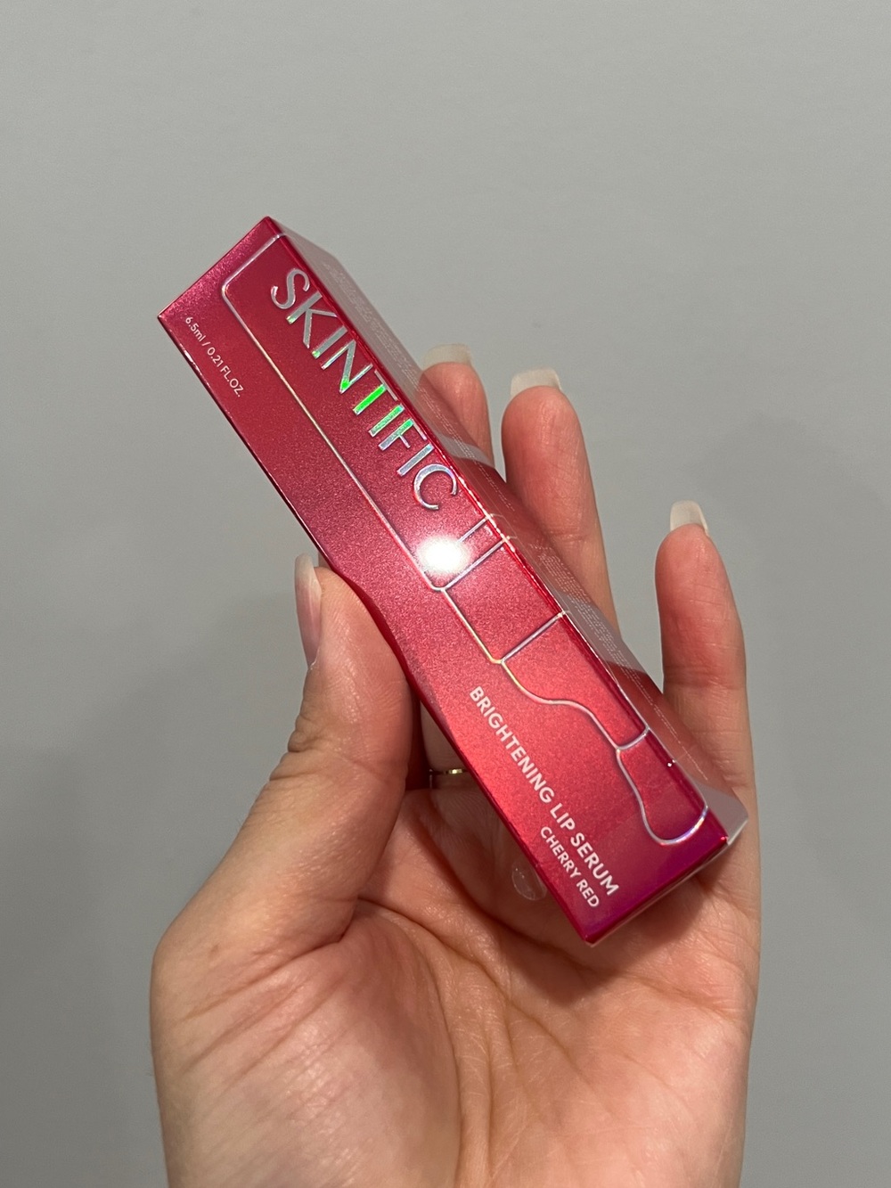 Brand NEW sealed Skintific Peptide Brightening Lip Serum - cherry red
